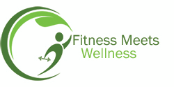 Fitness Meets Wellness Logo